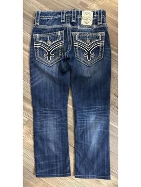 Rock Revival Mikael Slim Straight Jeans 29x27